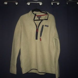 Patagonia pile pullover Ivory